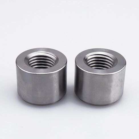 2PCS Steel Female 1/2 NPT Weld On Bung, 1/2" Weldable Fuel Tank Fitting in Saudi Arabia