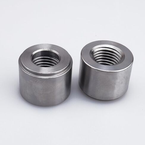 2PCS Steel Female 1/2 NPT Weld On Bung, 1/2" Weldable Fuel Tank Fitting in Saudi Arabia