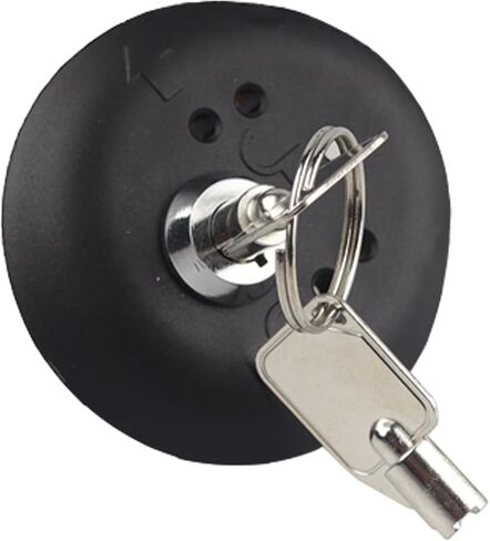 قفل غطاء خزان باب الوقود مع غطاء ومفاتيح متوافقة مع 2015-2023 فورد موستانج إسكيب غطاء غاز بديل لباب الوقود مع قفل قابس الوقود BU5Z-9C268-B in Kuwait