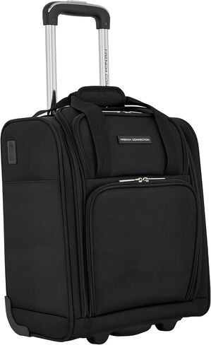 French Connection 16" Underseat Carry-On Luggage USB-C Ports, Toasted Almond in Saudi Arabia