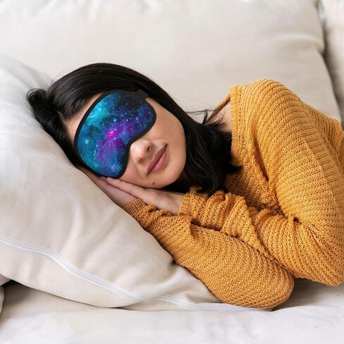 Dead Sugar Skull Sleep Eye Mask, Comfortable Eyeshade for Sleeping, Cover Lightweight Funny Sleeping Blindfold for Men and Women in Kuwait