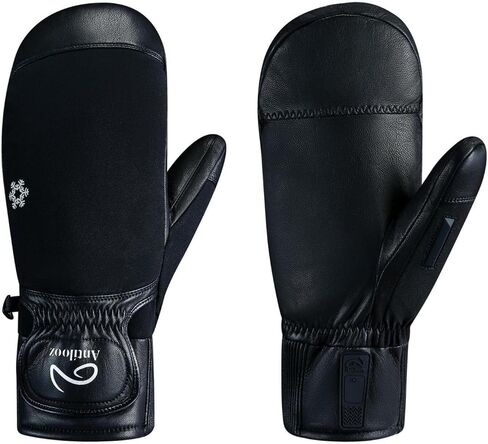 ANTILOOZ.Eve-Mittens-2024REG, Ski Gloves Snow Gloves, Waterproof Snowboard Gloves for Cold Weather, Windproof Warm Skiing Gloves in Saudi Arabia