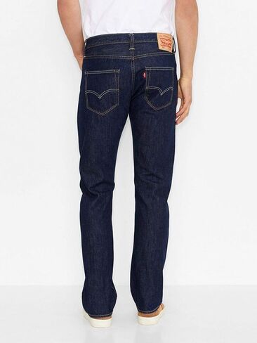 Levi's Men's 501 Original Fit Jeans - Onewash - 40W x 32L in Kuwait