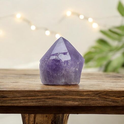 1 to 2 Lb of Pure Large Amethyst Crystal Natural Point – (Approximate Height 3 to 4.5 Inches) Purple Gemstone in Saudi Arabia