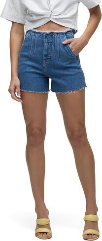 HUDSON Women's Harlow High-Rise Denim Short in Saudi Arabia