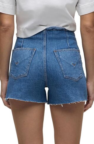 HUDSON Women's Harlow High-Rise Denim Short in Saudi Arabia