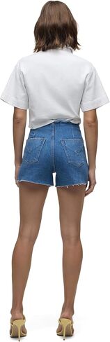 HUDSON Women's Harlow High-Rise Denim Short in Saudi Arabia
