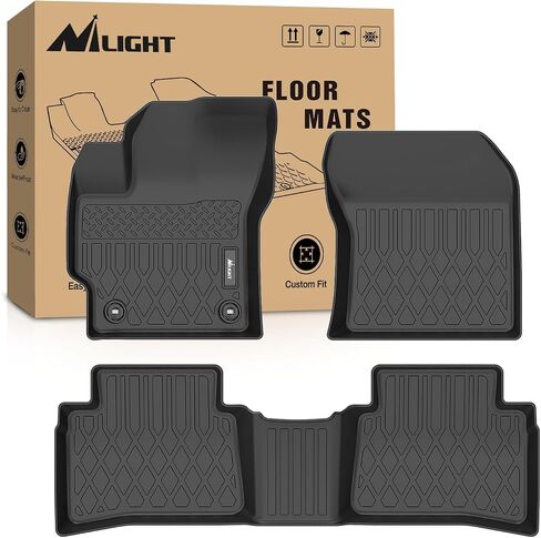 Nilight TPE Floor Mats for Toyota Corolla Sedan 2014 2015 2016 2017 2018 2019,All Weather Custom Fit Heavy Duty Floor Liners in Saudi Arabia