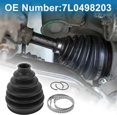 طقم التمهيد المشترك السيرة الذاتية رقم 7L0498203 ث/المشابك التمهيد المشترك السرعة الثابتة لأودي A3 2017-2020 لأودي Q7 2007-2010 مطاط أسود قوي متين in Saudi Arabia
