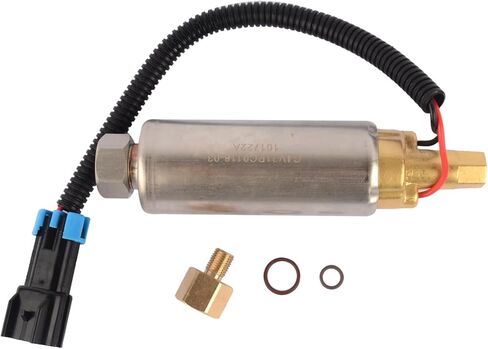 GELUOXI High Pressure Electric Fuel Pump 861156A1 Replacement for Mercury MerCruiser EFI MPI 4.3 5.0 5.7 7.4 8.2 V6 V8 305 350 454 502 Fuel Injected Marine Engines PH500-M014 18-35433 in Saudi Arabia