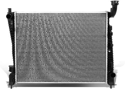 DNA Motoring OEM-RA-13200 1-Row OE Style Aluminum Cooling Radiator Compatible with 11-18 Durango/Grand Cherokee AT, 25-1/16" W X 20-9/16" H X 1" D, 1-1/2" Inlet, 1-1/2" Outlet in Saudi Arabia