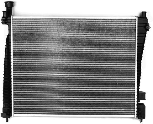 DNA Motoring OEM-RA-13200 1-Row OE Style Aluminum Cooling Radiator Compatible with 11-18 Durango/Grand Cherokee AT, 25-1/16" W X 20-9/16" H X 1" D, 1-1/2" Inlet, 1-1/2" Outlet in Saudi Arabia