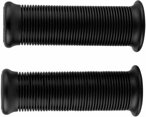 Majatou Handlebar Hand Grips, Motorcycle Handle Grip, Pair of 1inch 25mm/ 1.1inch 28mm Universal Motorcycle Vintage TPU Handle Handlebar Grip Modified Accessories (Black) in Saudi Arabia