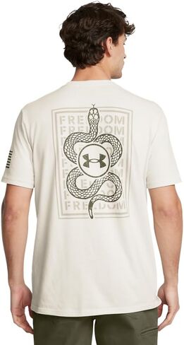 تي شيرت Freedom Snake قصير الأكمام للرجال من Under Armour in Kuwait