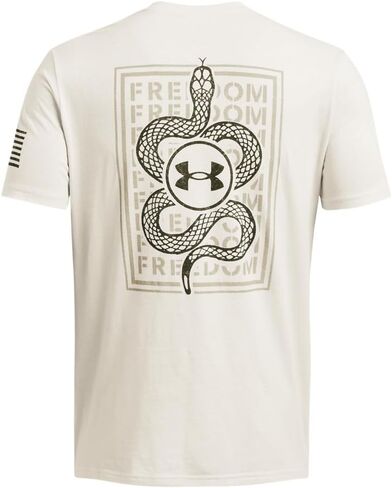 تي شيرت Freedom Snake قصير الأكمام للرجال من Under Armour in Kuwait