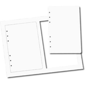 Rite in the Rain Weatherproof Loose Leaf Copier Paper, 2-4 5/8" x 7" Tan Loose Leaf Sheets Per 8 1/2" x 11" Main Sheet, 150 Sheet PK (No. LL9511T)