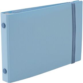 Maruman FM63-11 Loose Leaf Binder, Mini Size, Into One Plus, 5 Holes, Gray