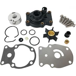 393630 Water Pump Impeller Repair Kit Replacement for Johnson Evinrude OMC Outboards 20 25 30 35 HP Boat Motor Engine Parts Sierra 18-3382 0393509 0393630