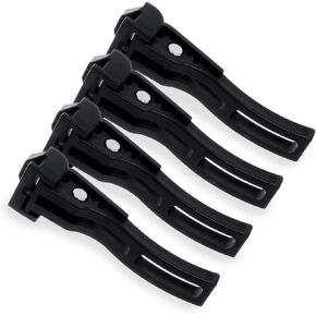 Universal Replacement Parts for Hard and Soft Folding Truck Tonneau Cover 4 Pieces Rear Clamps
