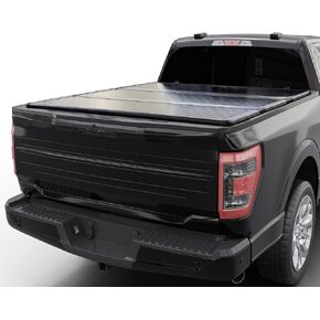 Calffree Hard Folding Truck Bed Tonneau Cover |CFHT-029|Fits 2019-2024 Chevy Silverado/GMC Sierra 5'8" Bed (69.6")