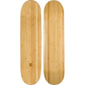 Bamboo Skateboards Blank Skateboard Deck - POP - Strength - Sustainability