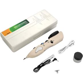 Acupuncture Pen, Cordless Rechargeable Electronic Acupuncture Needle Pens Health Care Pen Massage Pen Powerful Meridian Energy Pen Relief Pain Tools