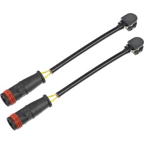 X AUTOHAUX 2 قطعة 1715400617 الجبهة الخلفية القرص كسر وسادة ارتداء الاستشعار لمرسيدس بنز SL500 2003-2006 لمرسيدس بنز C63 AMG 2008-2020