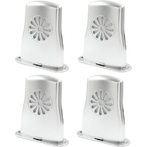 4 Pcs Acoustic Guitar Humidifier, Silver Guitar Humidifier Instrument Humidifier for Prevent Cracking