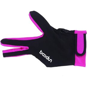 قفازات Vosarea Man Woman المرنة بثلاثة أصابع لرماة البلياردو Carom Pool Snooker Cue Sport - يمكن ارتداؤها على اليد اليمنى أو اليسرى in Kuwait