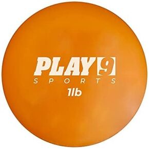 SHOP PLAY 9 PlyoBall Weighted Ball | Soft Weighted Medicine Ball for Baseball, Softball, Pilates, Yoga, and Physical Therapy