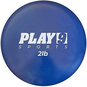 SHOP PLAY 9 PlyoBall Weighted Ball | Soft Weighted Medicine Ball for Baseball, Softball, Pilates, Yoga, and Physical Therapy