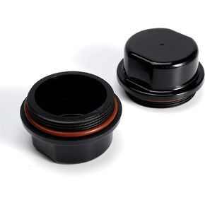 SeSicWe Hub Dust Caps, Axle Dust Grease Cap with O- Ring for Dexter Marine Trailer Hub Wheel, for Vortex 48355v, Boat, Nitro, E-Z, Ranger Replace K71-G01-73, 21-261, 81143 (2)