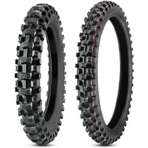 MaxAuto Front 70/100-19 & Rear 90/100-16 for Dirt Bike Tire, Replacement Motocross Off-road Tire for All Dirt Pit Bikes