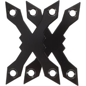 BESPORTBLE 2pcs Portable Skateboard Hardwares Aluminum Gasket Anti-Sink Support Professional Skateboard Gasket Corner