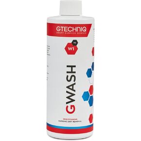 Gtechniq - W1 GWash - Big Foam Content, Breaks Bond Between Dirt Film & Paint; Minimal Surface Abrasion; Gloss Retention; Reduced Scratching (1 Liter)
