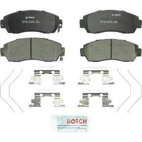 BOSCH BC1521 QuietCast Premium Ceramic Disc Brake Pad Set - Compatible With Select Honda Crosstour, CR-V, Odyssey; Subaru Legacy; FRONT