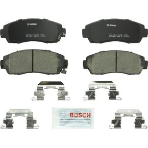 BOSCH BC1089 QuietCast Premium Ceramic Disc Brake Pad Set - Compatible With Select Acura RDX; Honda Accord Crosstour, Crosstour, CR-V, Odyssey; FRONT