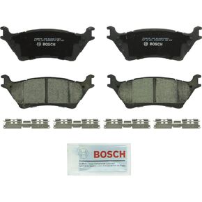 BOSCH BC1602 QuietCast Premium Ceramic Disc Brake Pad Set - Compatible With Select Ford F-150; REAR