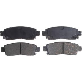 ACDelco Silver 14D883CH Ceramic Rear Disc Brake Pad Set with Hardware