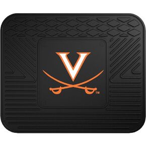 FANMATS 13252 Virginia Cavaliers Heavy Duty Vinyl Cargo Mat 31"x31", All Weather Trunk Mat, Trunk Protection