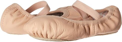 Bloch Child Ballet Shoes Girls Soft Leather Upper, Flexibility Full Suede Outsole, Pre-Sewn Elastic, 11 Wide Little Kid in Saudi Arabia