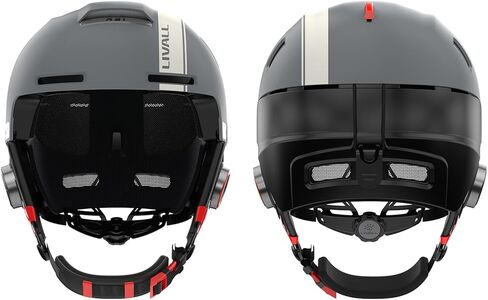 LIVALL RS1 Smart Bluetooth Ski Helmet with Built in Speakers & Microphone, Patented Fall Detection & SOS Alert, Adjustable Venting and Goggles Compatible, Snow Sport Helmets for Men Women Adults in Saudi Arabia