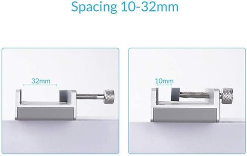 ORICO USB 3.0 Hub، مشبك محور USB، مقسم USB من الألومنيوم بـ 4 منافذ مع منفذ إمداد طاقة إضافي وكابل بيانات USB بطول 4.92 قدم، محور USB يعمل على سطح المكتب للشاشات/المكاتب - أسود (بدون محول طاقة) in Kuwait