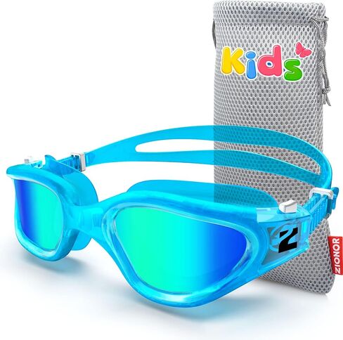 ZIONOR Kids Swim Goggles, G1MINI Polarized Swimming Goggles Comfort for Age 6-14 in Kuwait