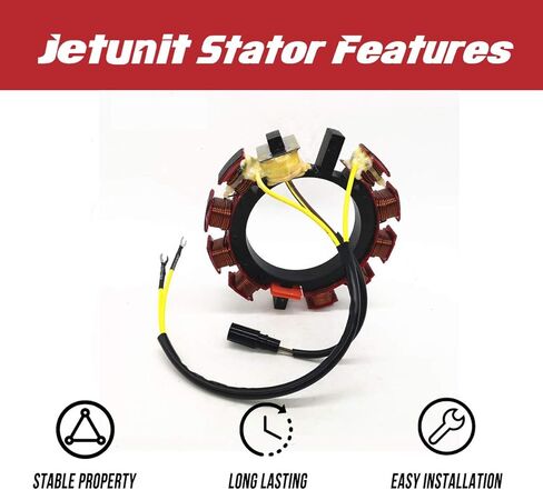 Stator For Johnson Evinrude 173-4291 582654 584291 Outboard 115 120 140 150 HP 1.8 L 35 Amp 1984-1987 4/6-Cylinder in Saudi Arabia