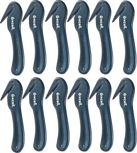 Excell SD-259 Stretch Film Cutter; Designed to Glide Through Wrapped Films; Made of High-impact Plastic; Replacement Blades not Included in Saudi Arabia