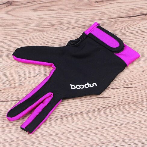 قفازات Vosarea Man Woman المرنة بثلاثة أصابع لرماة البلياردو Carom Pool Snooker Cue Sport - يمكن ارتداؤها على اليد اليمنى أو اليسرى in Kuwait