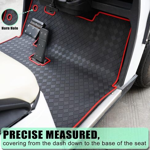 Techlnovat Golf Cart Mat Full Coverage Floor Liner for EZGO TXT (1994+), Club Car Precedent (2004-2022), Valor(1994+), Express S4(2012-2020), Onward & Tempo (2017-2022), Villager & V4L (2019-2022) in Kuwait