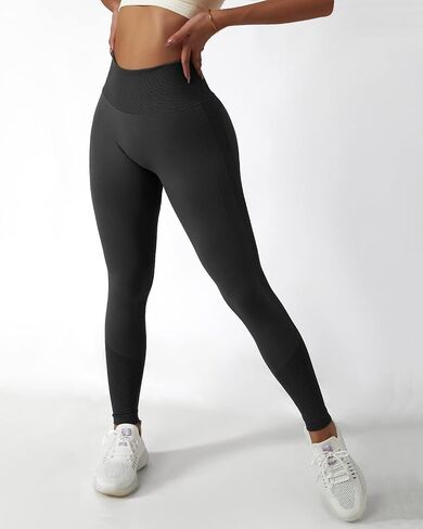 CFR High Waist Butt Scrunch Leggings Workout Seamless Leggings for Women Sexy Cut Out Yoga Pants in Saudi Arabia
