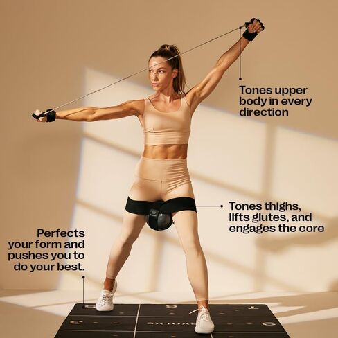 Pvolve Signature Bundle-Home Gym Fitness Equipment for Total Body Exercises- Strengthen and Tone in Saudi Arabia
